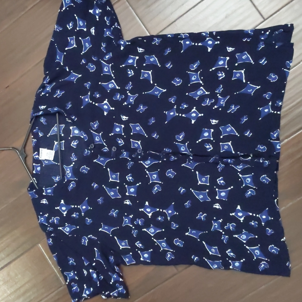 Vintage Sostanza Button Down Abstract 90s - 22W